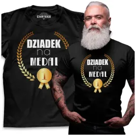 koszulka-meska-dziadek-na-medal-dzien-dziadka
