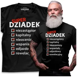 koszulka-meska-super-dziadek-prezent-dzien-dziadka
