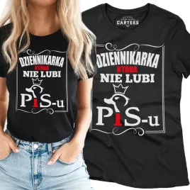 koszulka-damska-dziennikarka-ktora-nie-lubi-pisu