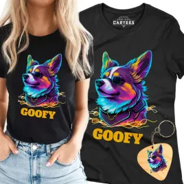 koszulka-damska-milosnik-pieskow-efekt-3d-corgi