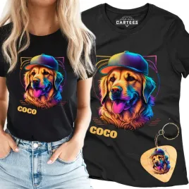 koszulka-damska-pies-golden-retriver-efekt-3d