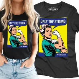 koszulka-damska-only-the-strong-i-m-nurse-tshirt