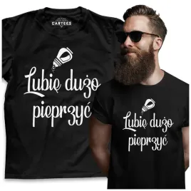 koszulka-meska-lubie-duzo-pieprzyc-tshirt-kucharz