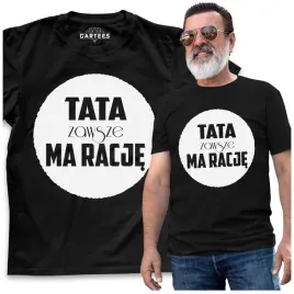 koszulka-meska-tata-zawsze-ma-racje-dzien-ojca