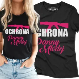 koszulka-damska-ochrona-panny-mlodej-tshirt