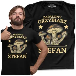koszulka-meska-zapalony-grzybiarz-moje-imie-tshirt