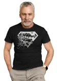 koszulka-meska-supermen-batman-super-prezent-stan-nowy