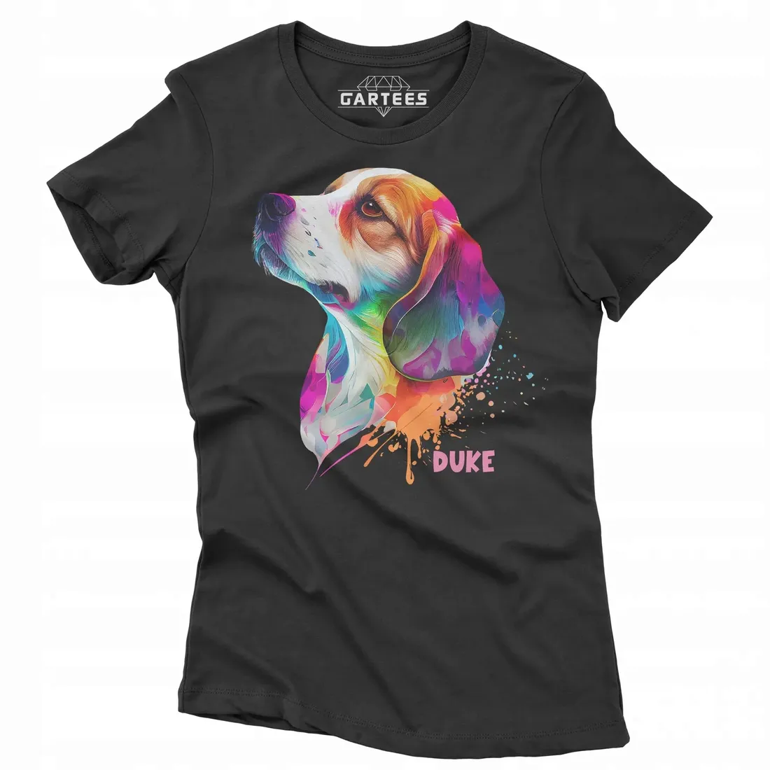 koszulka-damska-pies-beagle-gratis-brelok-stan-nowy