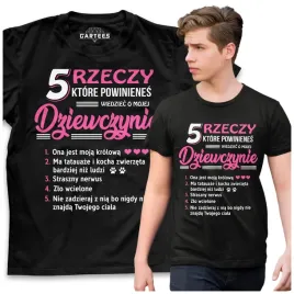koszulka-meska-5-rzeczy-o-mojej-dziewczynie-tshirt
