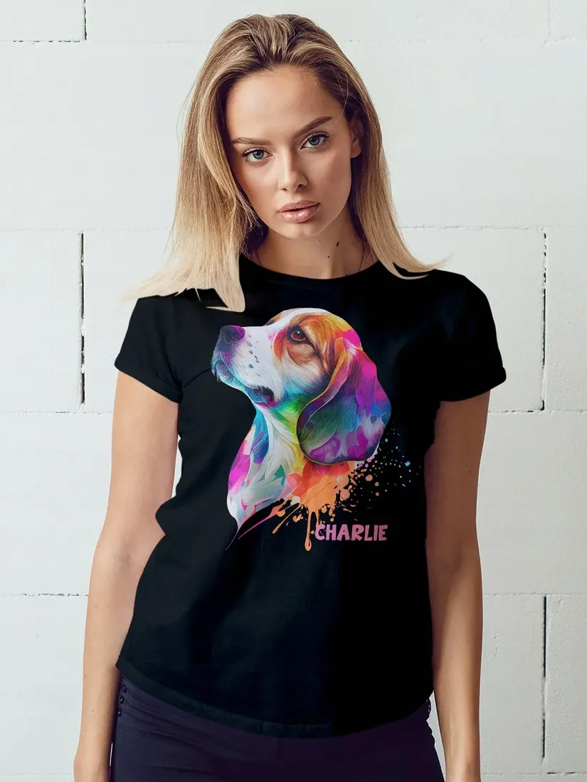 koszulka-damska-pies-beagle-gratis-brelok
