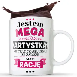 kubek-jestem-mega-artystka-mam-racje-prezent