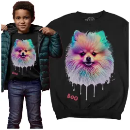 bluza-dziecieca-pies-pomeranian-3d-prezent