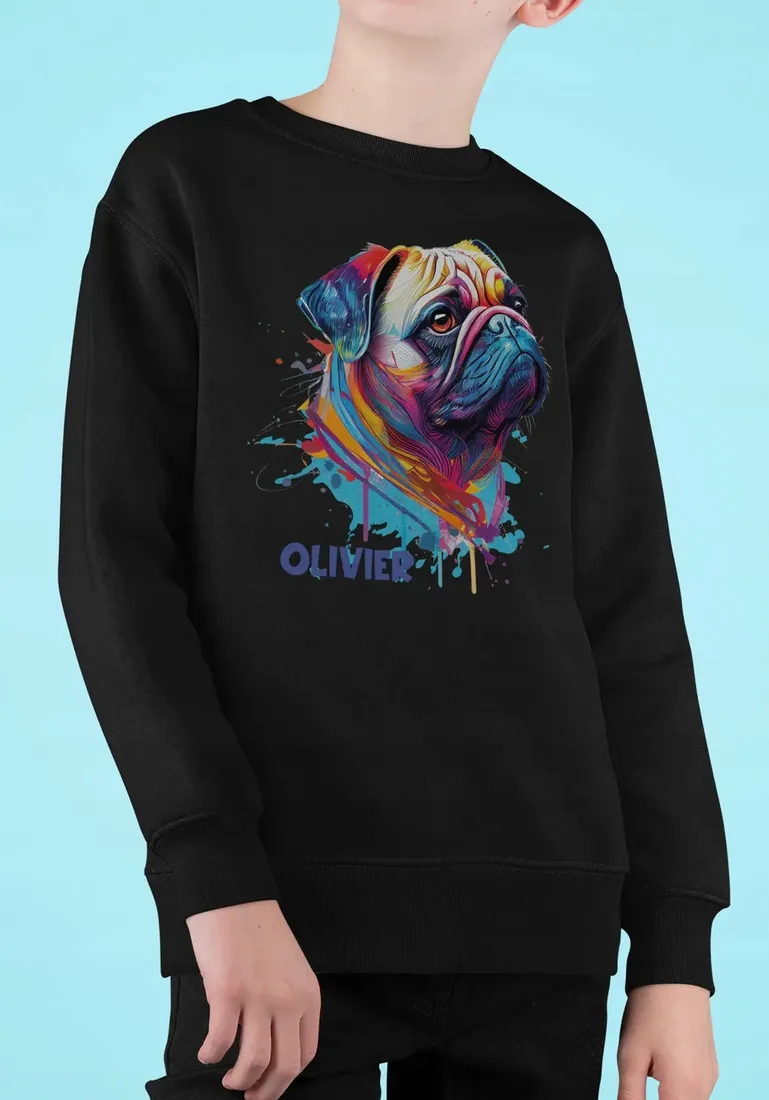 bluza-dziecieca-pies-mops-efekt-3d-prezent