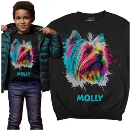 bluza-dziecieca-pies-york-efekt-3d-prezent