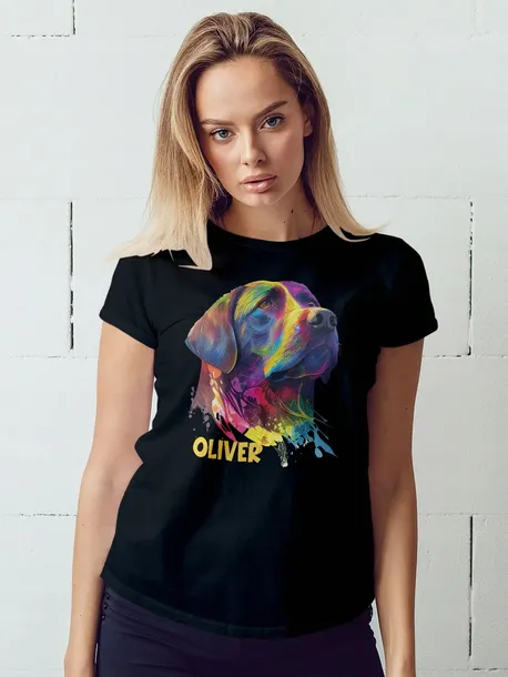 koszulka-damska-pies-chocolate-brelok-gratis-rozmiar-xs