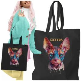 torba-kot-bezwlosy-imie-prezent-personalizacja