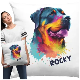 poduszka-pies-rotweiler-efekt-3d-imie-prezent