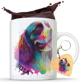 kubek-pies-spaniel-efekt-3d-prezent-brelok-gratis