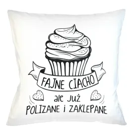 poduszka-biala-fajne-ciacho-polizane-i-zaklepane
