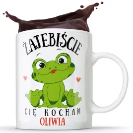 kubek-zabka-kocham-cie-imie-walentynki-prezent