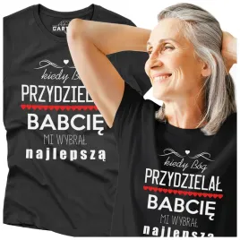 koszulka-damska-najlepsza-babcia-wyjatkowy-prezent