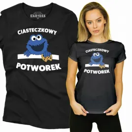 koszulka-damska-ciasteczkowy-potworek-swiateczna