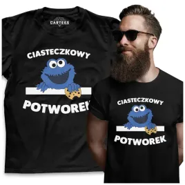 koszulka-meska-ciasteczkowy-potworek-pod-choinke