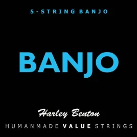 struny-banjo-009-020-harley-benton-brazowe-komplet-5szt