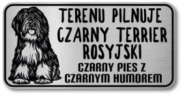 tabliczka-ostrzegawcza-uwaga-pies-czarny-terrier-rosyjski-smieszna