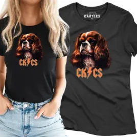 koszulka-damska-dostojny-cavalier-pies-tshirt