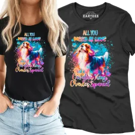 koszulka-damska-slodki-pies-piesek-cavalier-tshirt