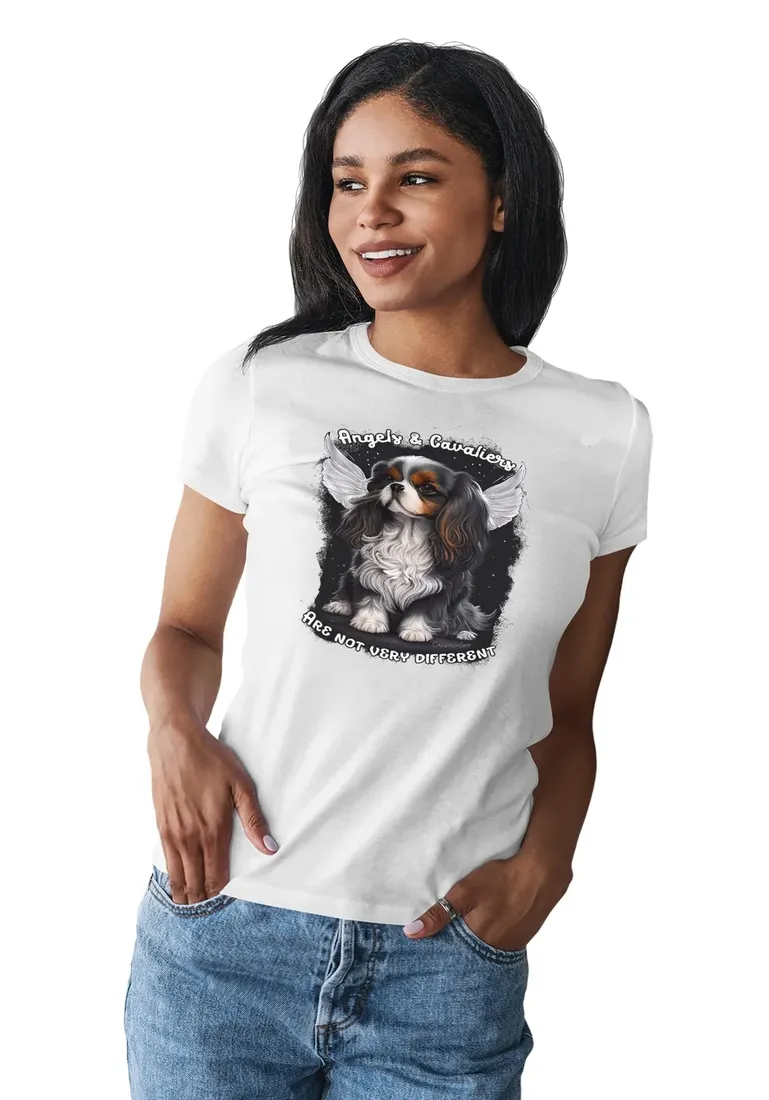 koszulka-damska-cavalier-aniolek-slodki-tshirt
