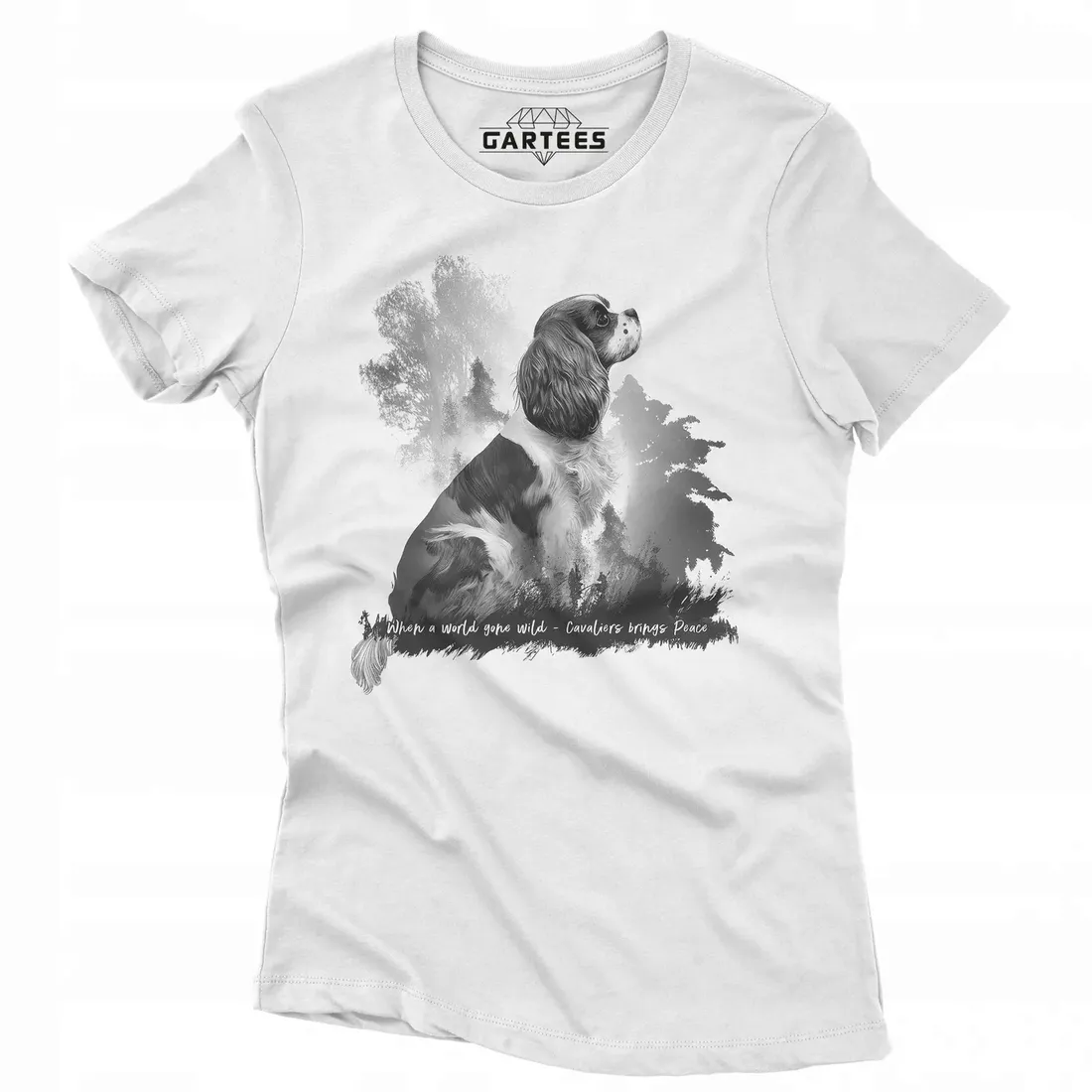 koszulka-damska-cavalier-rasa-psa-tshirt-z-psem