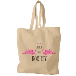 torba-na-zakupy-upominek-napis-aniol-nie-kobieta