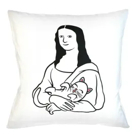 poduszka-poszewka-grafika-mona-lisa-z-kotem