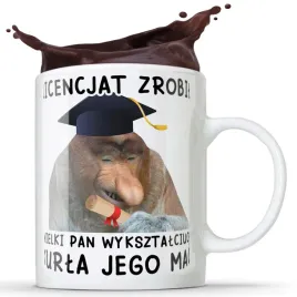 kubek-bialy-prezent-dla-licencjata-licencjat