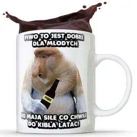 kubek-bialy-janusz-nosacz-piwo-smieszny-prezent