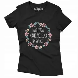 koszulka-damska-najlepsza-nauczycielka-prezent