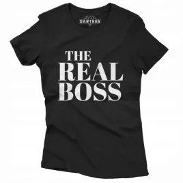 koszulka-damska-the-real-boss-szef-szefow-dla-niej