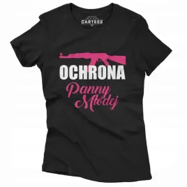 koszulka-damska-ochrona-panny-mlodej-tshirt-smiesz