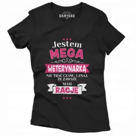 koszulka-damska-jestem-mega-weterynarka-mam-racje