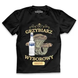 koszulka-meska-grzybiarz-wyborowy-moje-imie-tshirt
