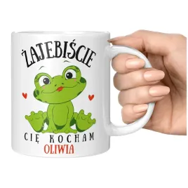 kubek-zabka-kocham-cie-imie-walentynki-prezent