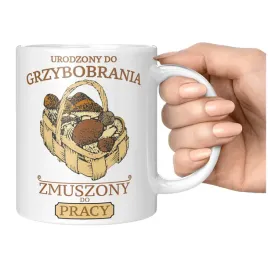 kubek-urodzony-do-grzybobrania-kubek-grzybiarza