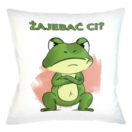 poduszka-zajebac-ci-prezent-smieszny-zaba-zabka