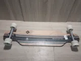 deskorolka-rollercoaster-longboard-drop-through-wzor-paski-stan-nowy
