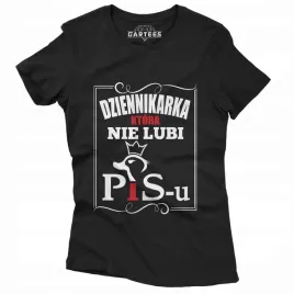 koszulka-damska-dziennikarka-ktora-nie-lubi-pisu