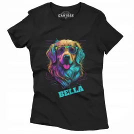 koszulka-damska-pies-golden-retriver-efekt-3d