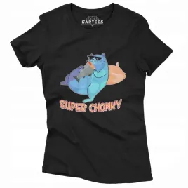 koszulka-damska-super-chonky-prezent-tshirt
