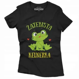 koszulka-damska-zajebista-kelnerka-smieszne-tshirt